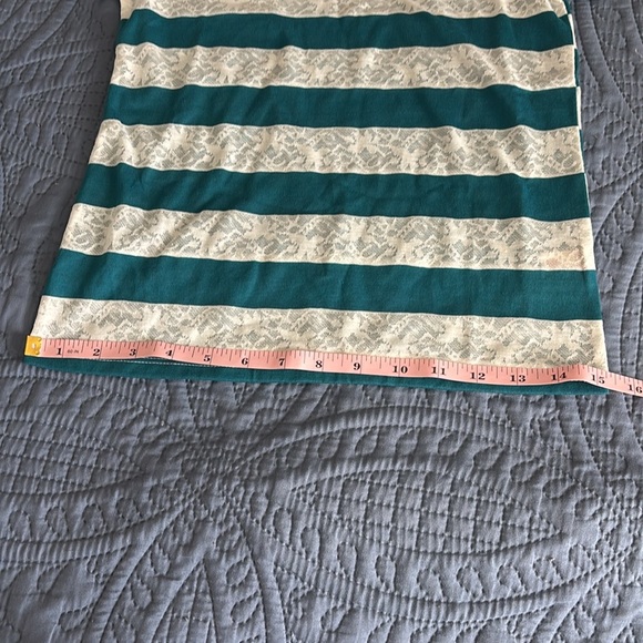 Girl’s Arizona Jean Company striped short sleeve top Size Medium NWOT - Picture 10 of 10